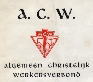 oud logo van de christerlijke arbeidersbeweging