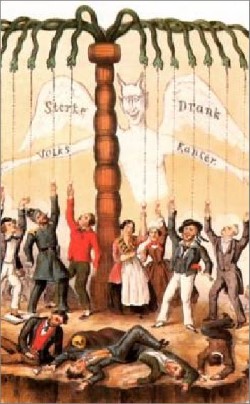 1881 - Invoering van de Drankwet. Openbare orde en criminaliteit.
