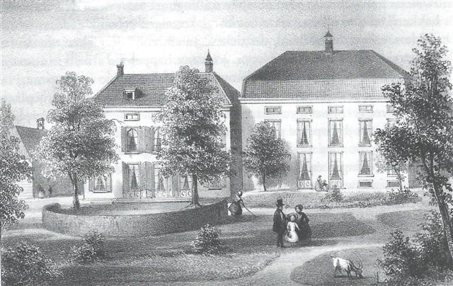 Asyl Steenbeek in Zetten omstreeks 1850