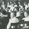 Leerlingen van de School voor maatschappelijk werk in 1908