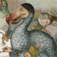 Alice in Wonderland with dodo, illustration by John Tenniel