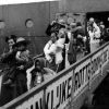 De aankomst van de eerste groep Molukkers in Rotterdam, 21 maart 1951. 