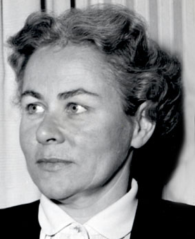 Johanna Schouwenaar-Franssen (VVD) was minister MW van 1963 tot 1965