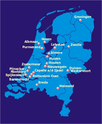 Aangewezen groeikernen in Nederland
