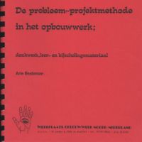 Voorkant van het rode boekje, waarin Arie Besteman de Probleem Project Methode in 1974 heeft uitgewe