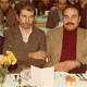 Feestmaaltijd voor Turkse werknemers van Ten Cate/Almelo, met Turks brood en zwarte olijven (1975). 