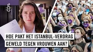 Front van YouTube-uitleg van Amnesty International over het Verdrag van Istanbul