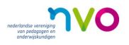 Nederlandse Vereniging van Pedagogen en Onderwijskundigen (NVO)