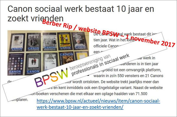 Affiches Canon sociaal werk op website BPSW