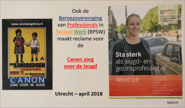 Affiche Canon zorg voor de jeugd bij BPSW